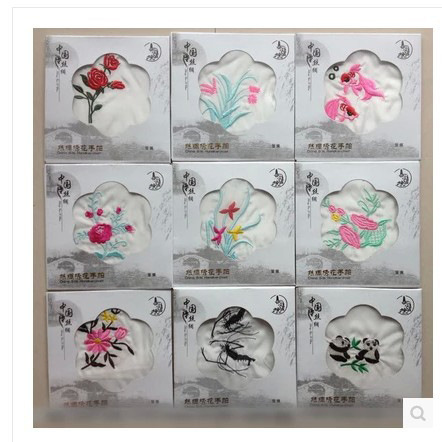 正品[绣花手帕手绢]手帕手绢堵嘴视频评测 手绢