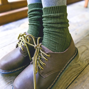 韩国中长筒袜堆堆袜