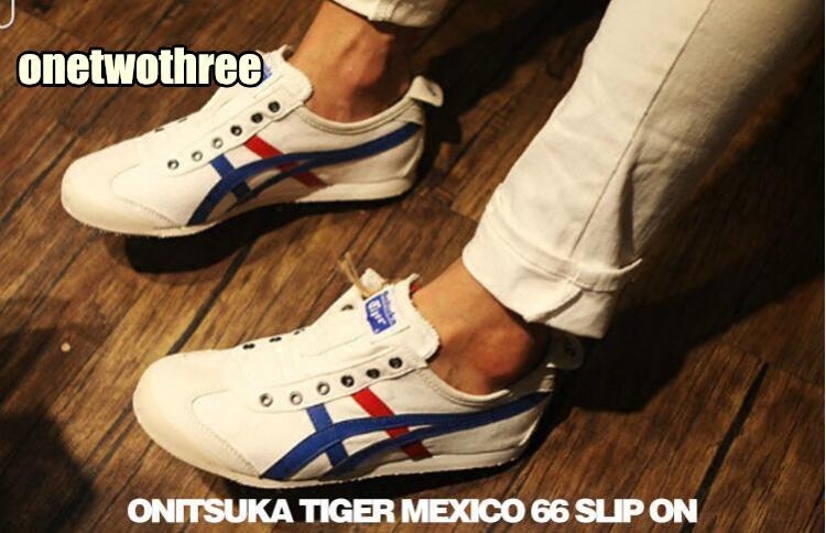 onitsuka,亚瑟士和鬼冢虎的图标 onitsuka tiger鬼冢虎 情侣懒人鞋帆布鞋 mexico 66 th1b2n-0143