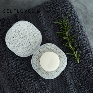 日式起泡海绵皂盒