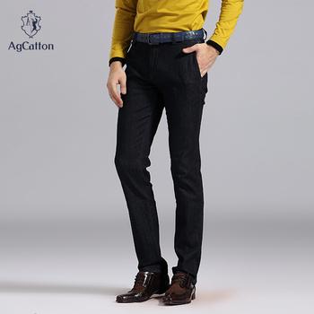 品牌男装牛仔裤纯棉直筒裤子长裤商务休闲男裤