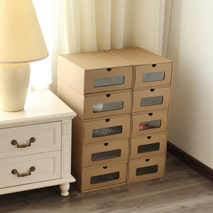 加厚抽屉鞋盒透明鞋盒