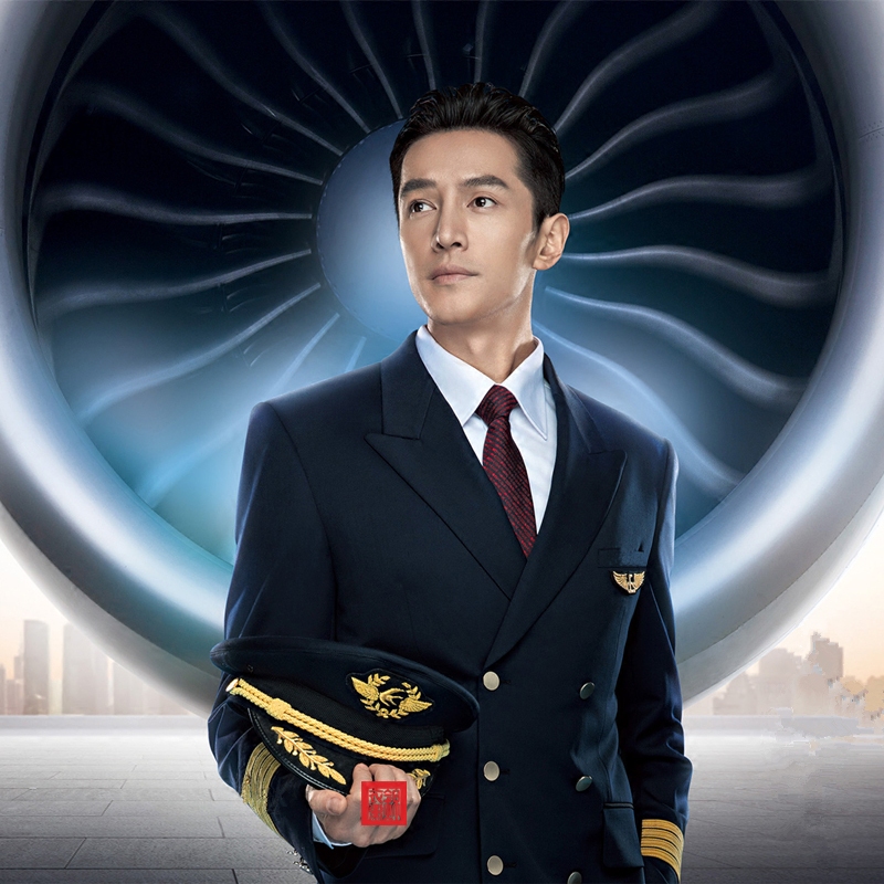 男士夜场潮装韩版西服三件套修身双排扣机长服发型师空少制服套装