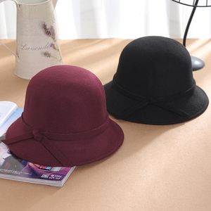 冬季韩版圆顶小礼帽