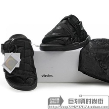 潮流藤原浩一字拖鞋 男夏 陈冠希拖鞋 vsvm Christo拖鞋 专柜正品
