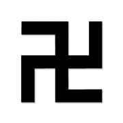 佛教释迦牟尼佛祖 万字符 吉祥标志 反光贴纸 防水贴花 车贴