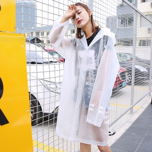 女士成人长款雨衣