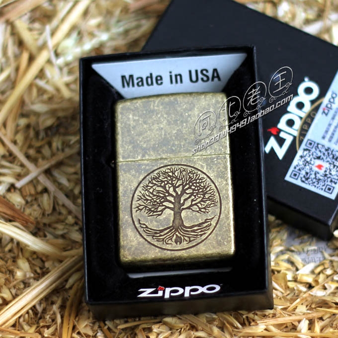 专柜正品㊣zippo/芝宝打火机 古铜生命之树 29149