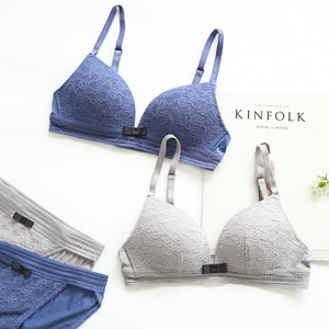 无钢圈超薄软杯文胸套装