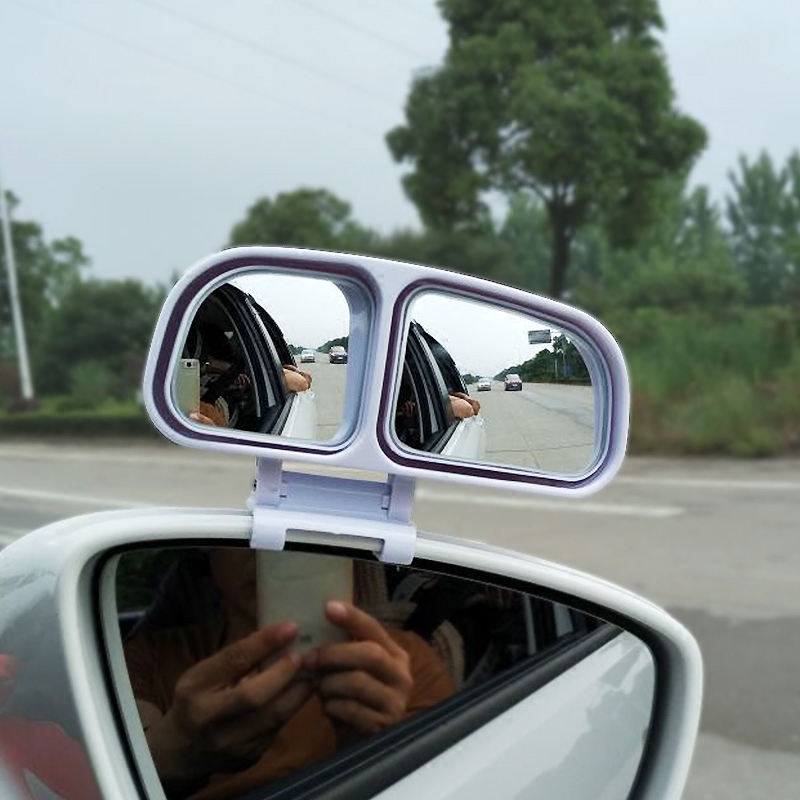 汽车后视镜辅助镜教练广角盲点镜曲面高清玻璃