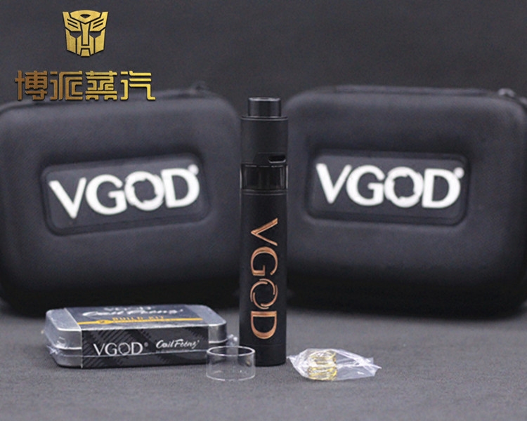 极客 美国正品vgod电子烟一代机械杆24mm 红铜diy雾化大烟雾 蒸汽