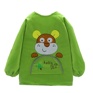 宝宝加厚防水罩衣秋冬