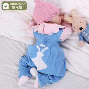 春季婴儿加厚背带裤