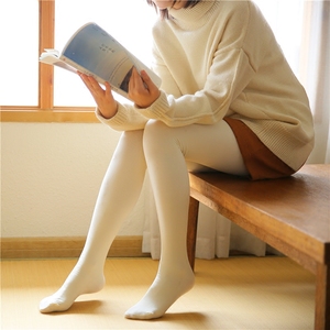 加绒加厚日系打底袜