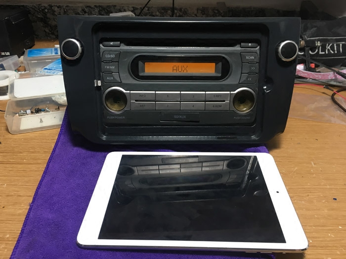 FUN平板 iPad mini小米三星音响改装本田新飞