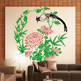 正品[喜鹊牡丹]喜鹊牡丹寓意评测 喜鹊图片