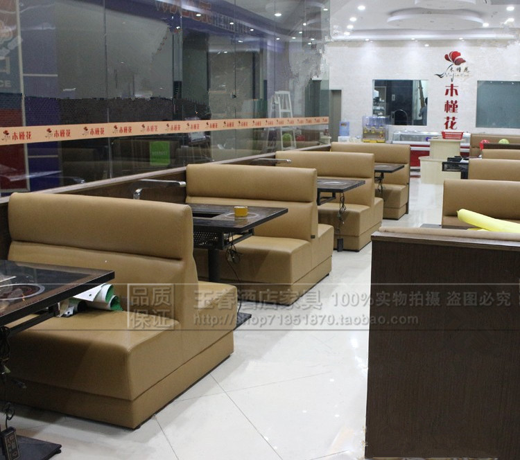 Bàn ghế cà phê Nội thất khách sạn Cafe Chủ thẻ Trà trà Nội thất Sofa Lẩu Nhà hàng Hội trường Trà Thực phẩm phương Tây - FnB Furniture chân inox sofa