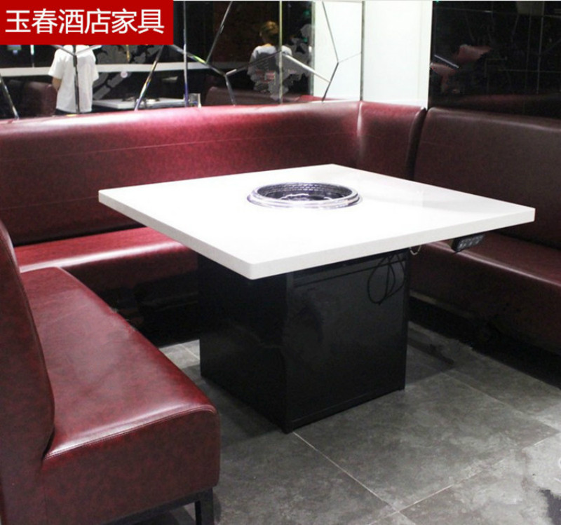 Bàn ghế cà phê Nội thất khách sạn Cafe Chủ thẻ Trà trà Nội thất Sofa Lẩu Nhà hàng Hội trường Trà Thực phẩm phương Tây - FnB Furniture chân inox sofa