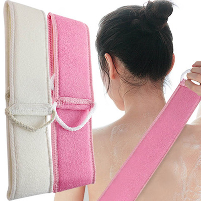 搓澡巾拉背条成人双面加厚强力去污搓泥长条洗澡巾免搓澡神器