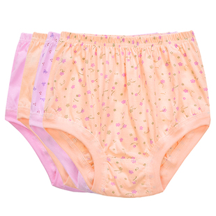 中老年内裤女纯棉妈妈高腰内裤