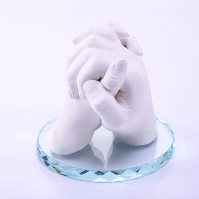 手模型粉石膏成人情侣版手膜克隆粉3d立体diy自制作印