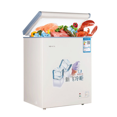 frestech/新飞 bc/bd-109dka迷你冰柜冷柜卧式家用冷藏/冷冻节能