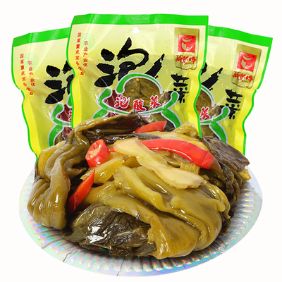 四川新繁酸菜泡菜老坛酸菜400g*5袋正宗酸菜鱼调料包酸菜鱼的酸菜