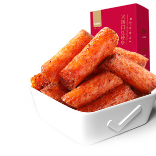 良品铺子口红辣条120gx1盒