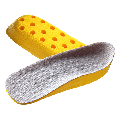 2双装 隐形增高鞋垫女士男式袜垫内增高鞋垫半垫休闲运动3 5cm