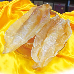 干货 鱼胶花胶孕妇补品滋补营养品鱼胶干货鱼肚胶 食疗北海黄花胶500