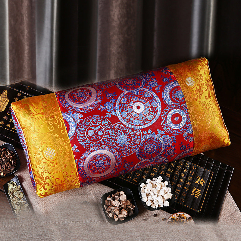 中老年人失眠安神助睡眠药枕天然薰衣草荞麦皮保健护颈椎健康枕头