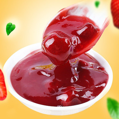 黑森林草莓果酱3kg浓缩草莓酱 鲜活草莓酱刨冰酱冰粥果酱奶茶原料