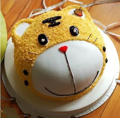 彩虹机器猫 北京卡通儿童创意生日蛋糕 新品热卖促销同城配送包邮
