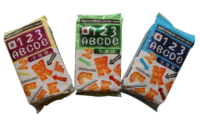 达利园115g字母饼干 食品 儿童字母饼干 80后 abc字母小饼干 宝宝