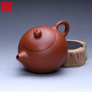 名家手工壶 宜兴紫砂壶 原矿朱泥 西施 马春霞助工 精品紫砂瓜趣