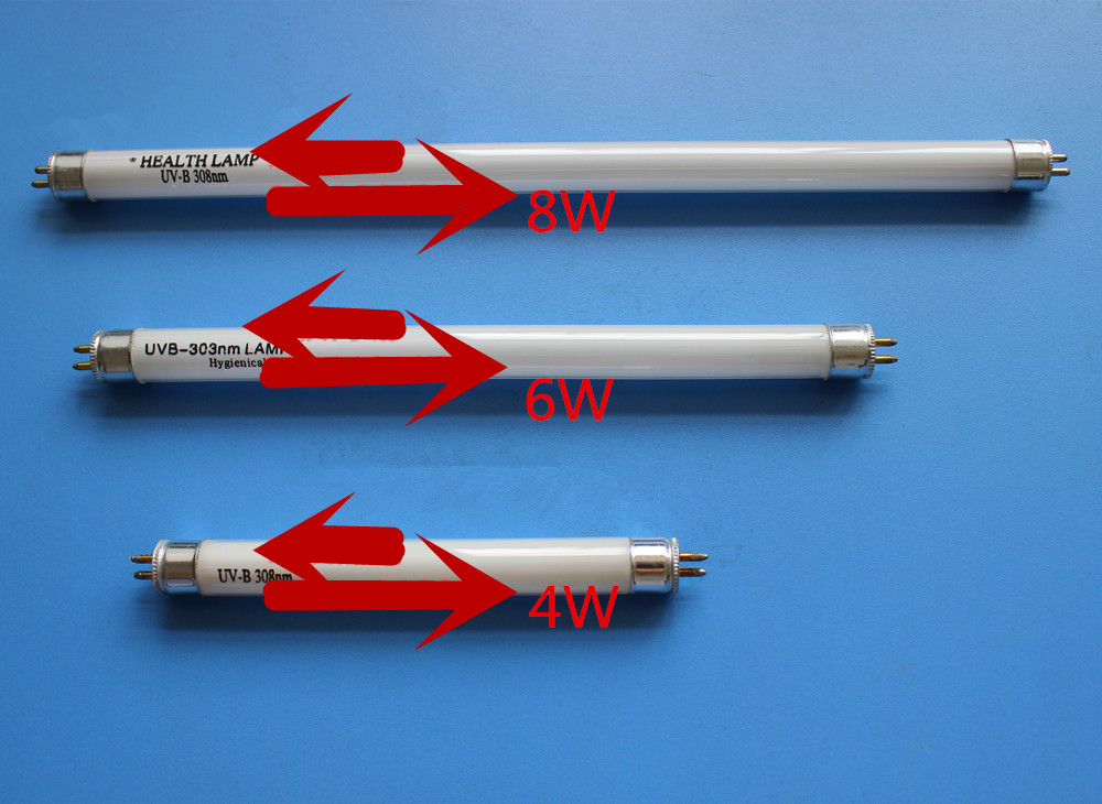 uvb紫外线灯窄波紫外线灯管 紫外灯管308nm模拟太阳光8w_双氙车灯改装