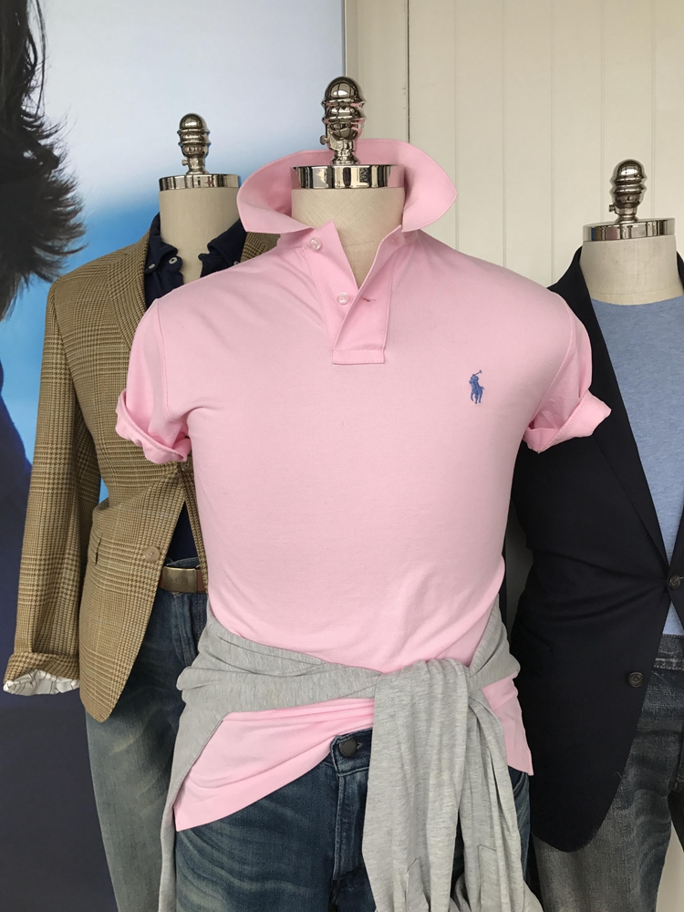 現代版型 預售 polo ralph lauren 男士小馬標純色翻領短袖polo衫