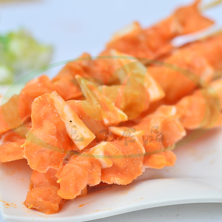 kfc新骨肉相连 半成品烧烤肉串 鸡脆骨串 休闲油炸小吃 50g*20根