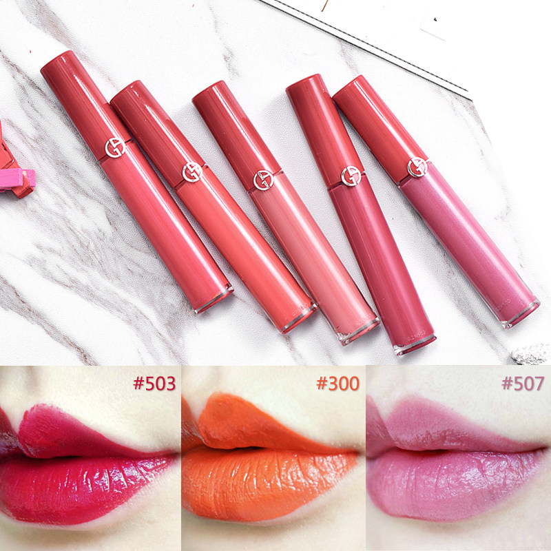 armani 阿玛尼红管哑光唇釉201/400/401/402/406/500/501豆沙色