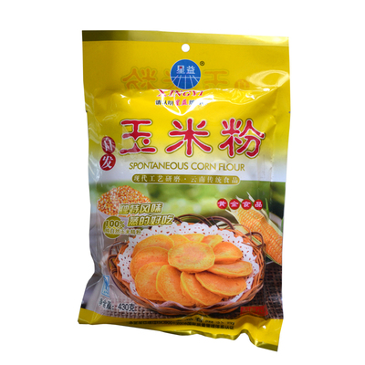 包邮 星益玉米粉420g玉米面粉玉米淀粉熟玉米粉玉米糊粗粮杂粮