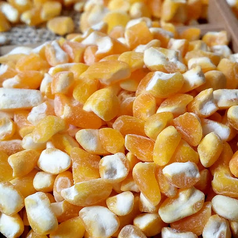 新货 东北特产大碴子玉米碴子非粘大碴粥 非转基因苞米茬子250g