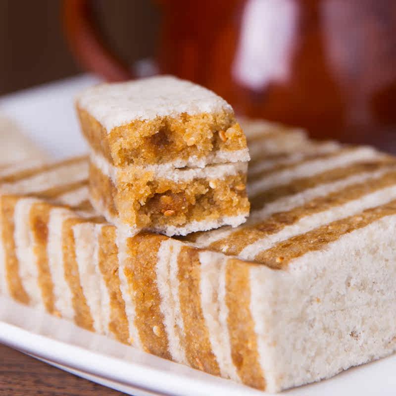 温州特产小吃芝麻糕老人零食点心瘦肉糕纯手工现做现卖糕点350克