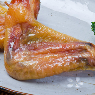 鸡翅 隆欣食品 无色素手工风干鸡翅 无面粉 蒸食 500g 江浙沪包邮