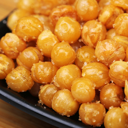 农家自制 麻辣豌豆 香酥欢乐豆 下饭休闲零食小吃酥脆香_7折现价12元