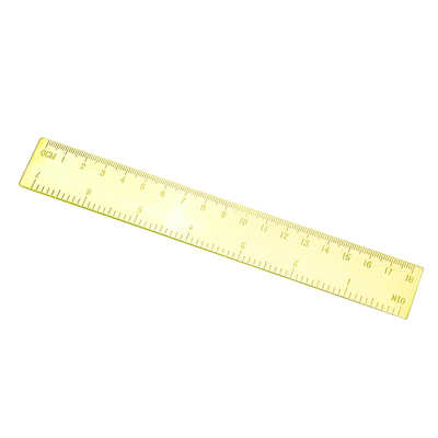 包邮18cm复古黄铜尺 刻度尺 厘米尺 铜制直尺 尺子 激光定制刻字