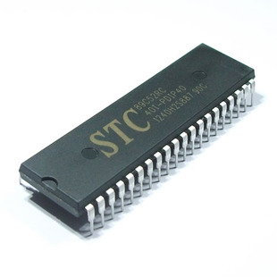 单片机 工业级 40i stc89c52rc- -pdip40 stc单片机 全新原装 一只起