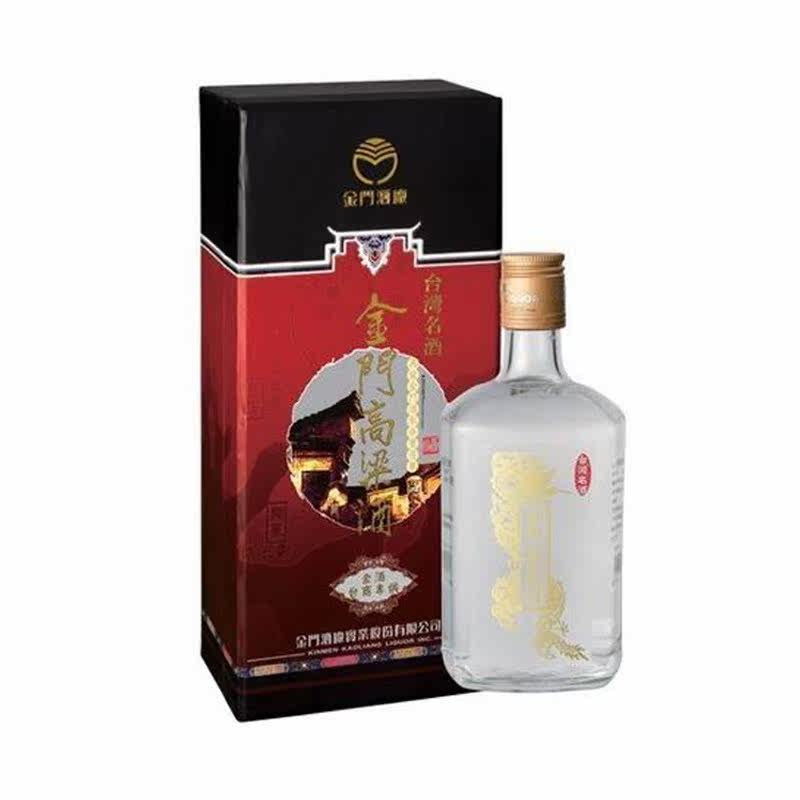 台湾金门高粱酒台商精选50度600ml 纯粮食清香型白酒 商务送礼盒