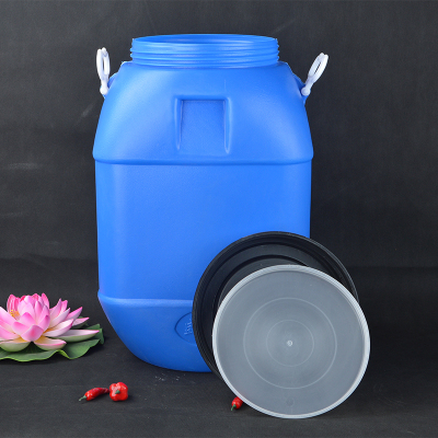 加厚食品级塑料化工桶堆码桶50升l油桶塑料桶方桶50l带盖圆桶