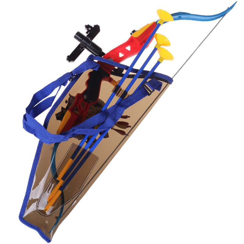 男孩弓箭玩具 儿童亲子射击玩具 户外运动健身器材 射箭绿箭侠_双氙