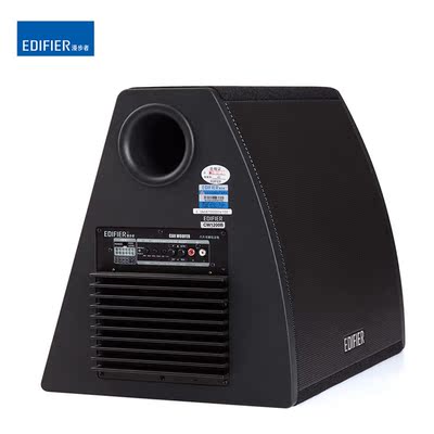 漫步者汽车音响cw1200b车载低音炮12寸250w大功率低音强劲带功放